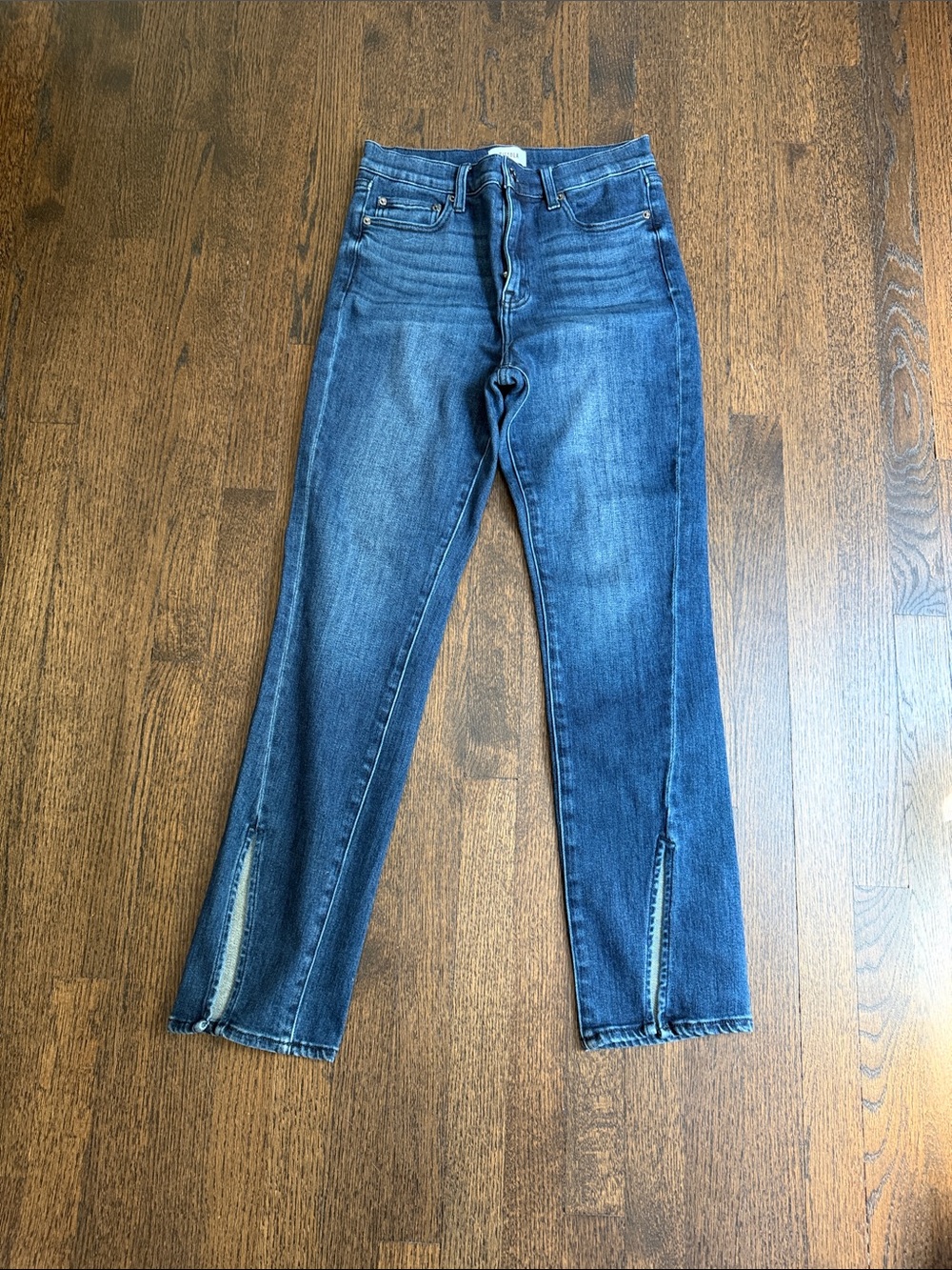 Pistola split hem denim